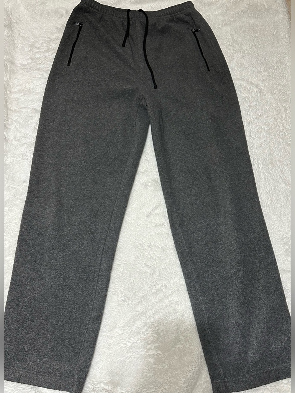 Vintage Y2K Alpine Tek Gorpcore Utility Fleece Pants Gray Size M